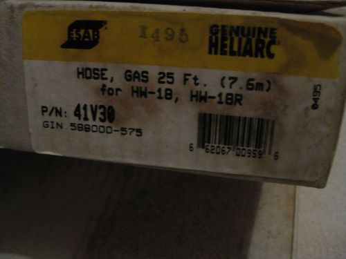 Esab linde tig welding torch 25&#039; gas hose ~ new for sale