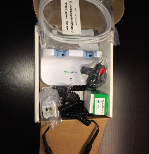NEW Welch Allyn Wall Transformer REF 77710-71M with Otoscope &amp; Ophthalmoscope