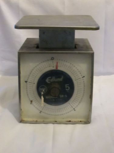 Used Working Edlund SR-5 OP Premier Series 5 lb. Mechanical Portion Scale