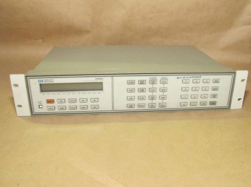 HP 3488A Switch Control Unit with 5-44470A Cards