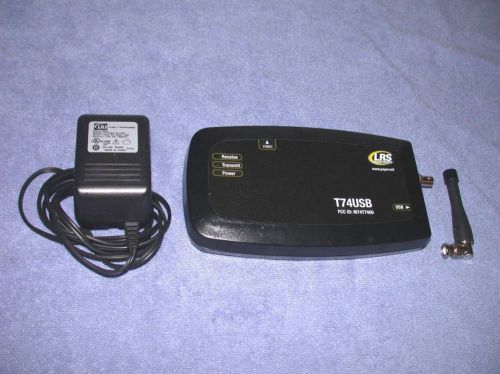 LRS Pager T74USB USB transmitter plus transformer GT-348A-10-1500 nice  Free S&amp;H