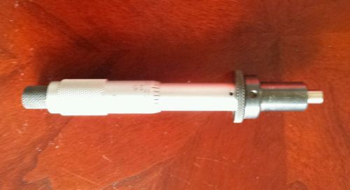 Starrett micrometer .0001&#034; micrometer head, 1 inch travel for sale