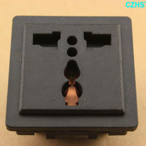 5pcs female three hole universal general power socket connector ,250,10a ce,rohs for sale