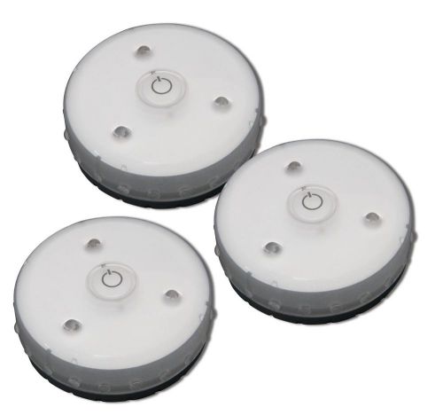 Brand New - Rite Lite LPL593 Wireless 3-LED Micro Puck Light, 3-Pack