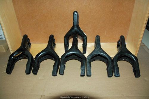 6 thomas no 75 glassware ball joint pinch clamp lab chemistry laboratory lot for sale