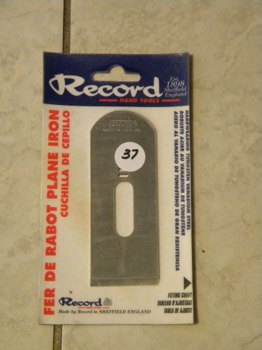 37  1 3/4&#034; by 4 1/4&#034; Record Plane Blade for Nos. 9 1/2, 60 1/2, 120, 220 Planes
