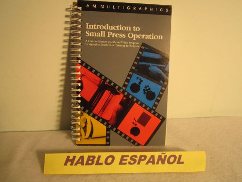 INSTRUCTIONS TO SMALL PRESS OPERATION. AB DICK. TOKO. MULTILITH. HEIDELBERG.ETC