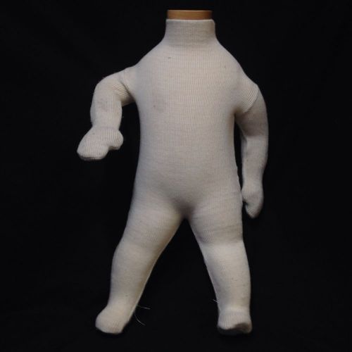 Baby Toddler Child Full Body Mannequin Headless Foam Display Form Cloth Covered