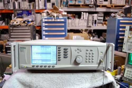 Anritsu mg3691a 500 mhz- 8.4 ghz synthesized generator with pulse and sweep !!! for sale