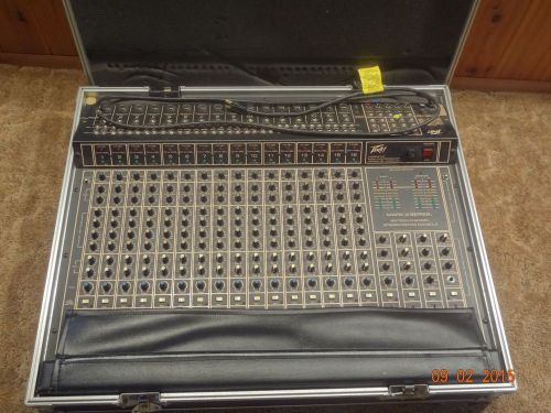 Peavey Mark III Stereo Mixing Console (16 Channel) WORKING w/ Case