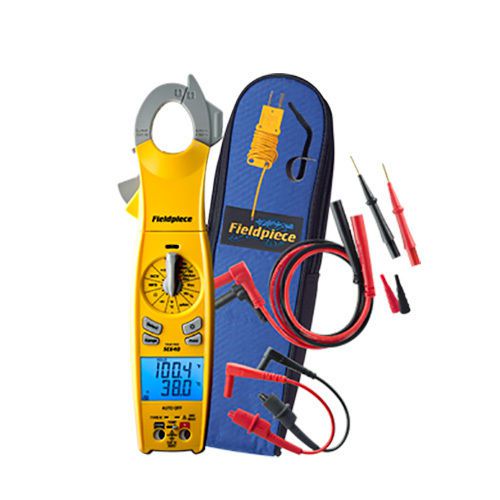 Fieldpiece sc640 loaded clamp meter with swivel head &amp; true rms for sale