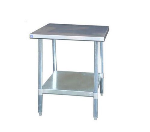 Stainless steel work table 30 x 48 x 34 restaurant workbench worktables 984099ab for sale