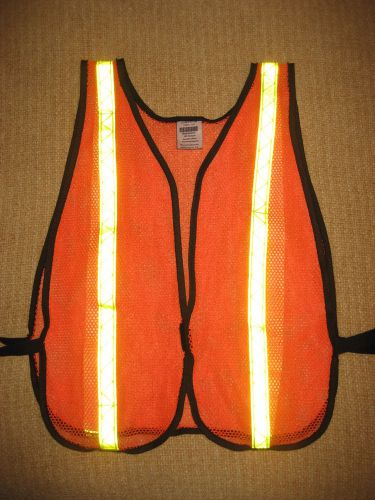 Orange safety vest  *mutual industries* for sale
