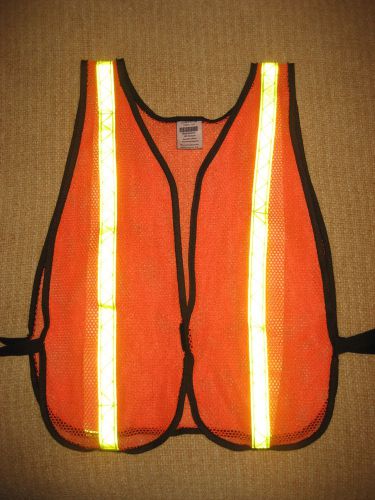 Orange safety vest  *Mutual Industries*