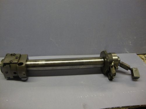 DAVENPORT TOOL SPINDLE END MILLING ATTACHMENT, 3RD OR 4TH POS