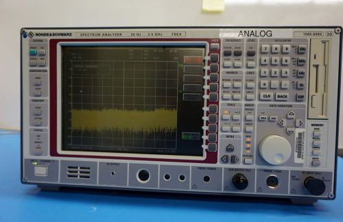 Rohde &amp; Schwartz 20Hz 3.5GHz FSEA Spectrum Analyzer