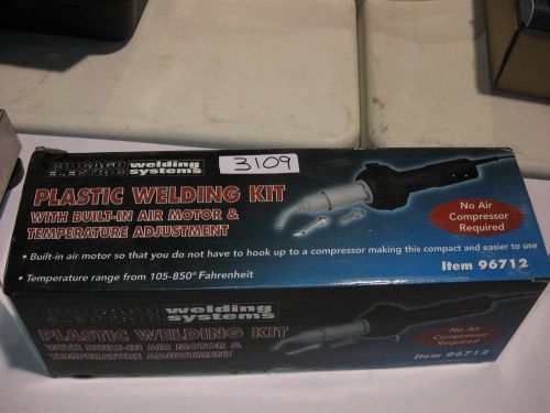 Chicago elec 1300 watt plastic welding kit w/ air motor &amp; temperature adjustment for sale