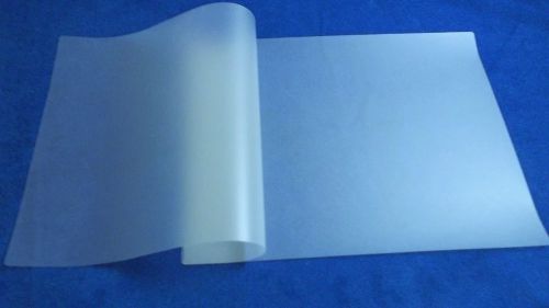 100 LAMINATING POUCHES sheets 9&#034; x 11-1/2&#034; LETTER 10 mil MATTE writeable surface