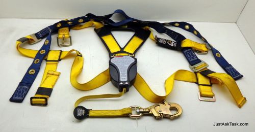Talon 3101001 self retracting lifeline 8 ft length 75-310 lbs w/ harness for sale