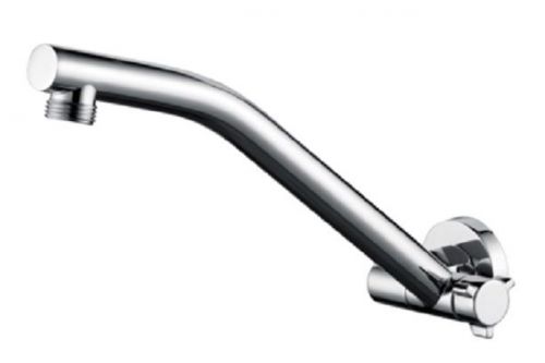 275 mm linsol corsica high quality swivel round wall shower arm - chrome for sale