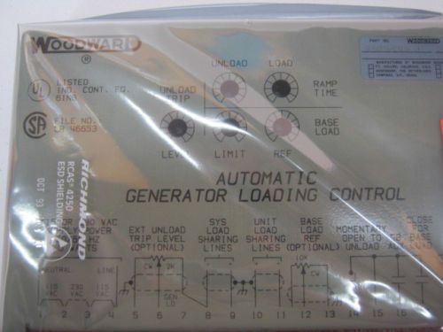Woodward automatic generator loading control relay part no. 9905-096-j for sale