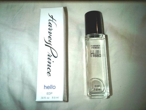 Harvey Prince Perfume HELLO 8.8 ml Deluxe Mini Travel Sz Roller-NEW IN BOX+GIFT