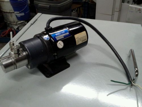 MicroPump Concord, CA, 81411, sn. 0684, w/ 81511, sn. 215212 vacuum pump