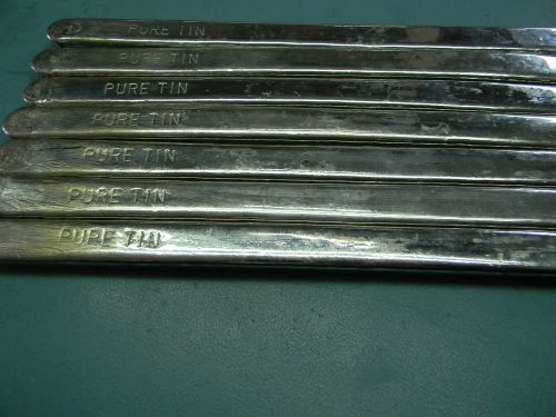Pure Tin Solder Bars  (9)