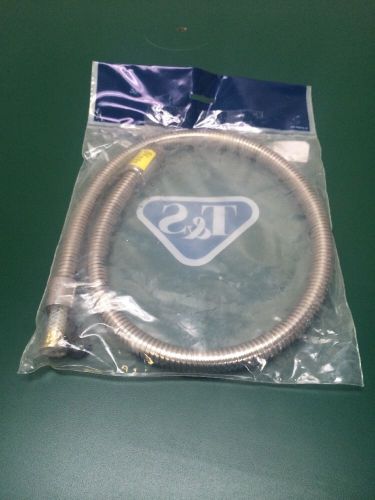 T&amp;S B-0044-H2A Flexible Stainless Steel Hose Less Handle