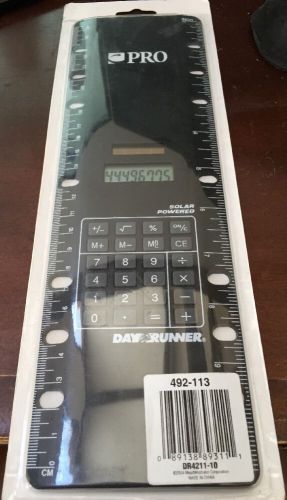 DayRunner 492-113 Professional Series Calculator/Ruler