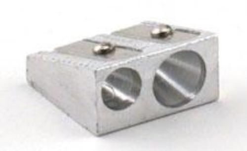 2 Hole Pencil Sharpener Metal