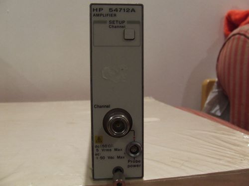 HP Agilent 54712A 1.1 GHz Amplifier Plug-in