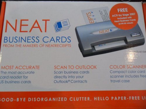 Neat Business Cards Scanner Complete Pack