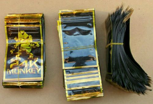 300* 24k Monkey NEW ziplock bags- used for incense JEWELRY PRIORITY SHIPPING