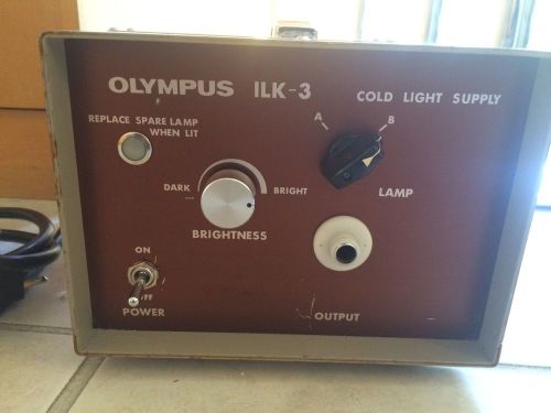 Olympus ILK 3 Cold Light Source