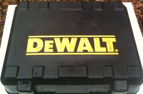 DeWalt DW939K Carry Case  &#034;NO TOOL JUST CASE&#034;