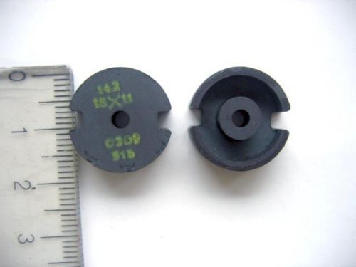P1811 18x11mm pot ferrite cores transformer al=400 n48 ~b65651-d0400-a0, 7sets for sale