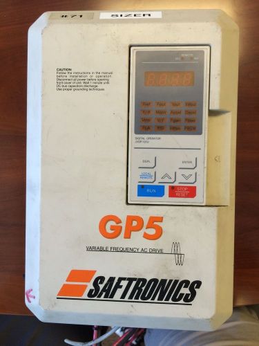 Saftronics Variable Frequency AC Drive GP527P5