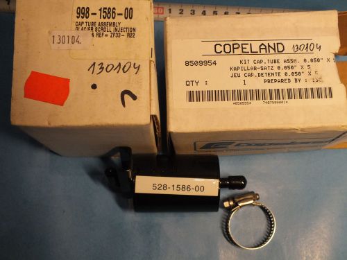 COPELAND,  8509954  (998-1586-00), Kit cap. tube assm., New