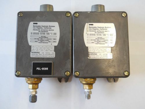 LOT OF TWO IMO PRESSURE ACTUATED SWITCHES B1T-H32