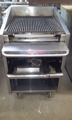 Magi-kitche&#039;n 2&#039; gas char-grill with stand!