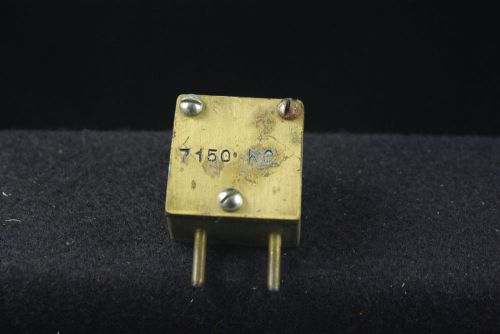 One 7150 KHz Crystal Oscillator Ham Radio Plug In Module