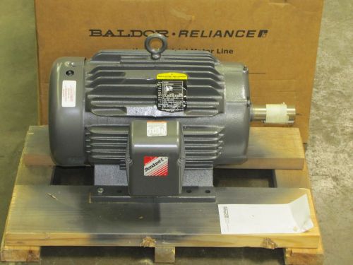 Baldor m4106t 20hp 20 hp 208-230/460v 3450 rpm industrial motor new for sale
