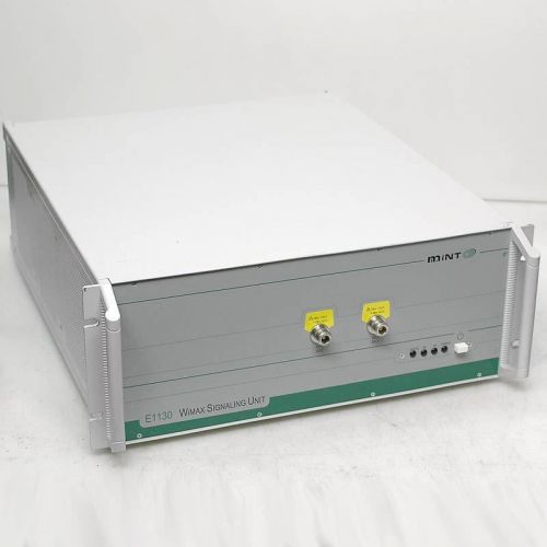 Aeroflex weinschel mint e1130 wimax signaling unit mobile/base station emulator for sale