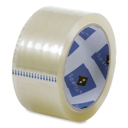 Sparco packing tape, with dispenser, 3 inches core, 3.0mil, 2 x 55 yards for sale