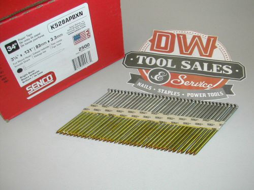 Made in usa senco k528apbxn 12d 3 1/4&#034; full round head nails 30-35 degree paper for sale