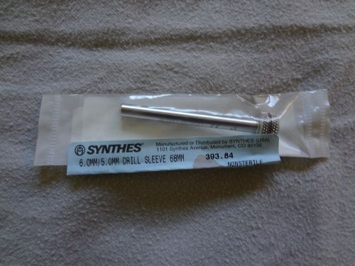 Synthes 6.0mm/5.0mm drill sleeve 68mm  393.84 for sale