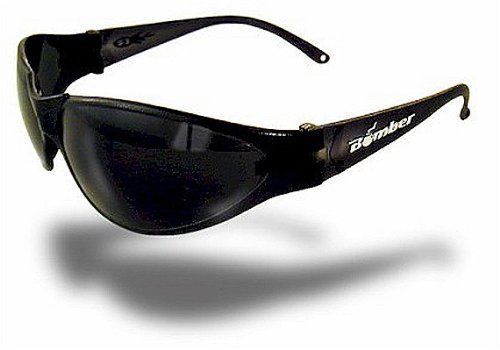 Bomber safety glasses r103- smoke frame &amp; lens for sale