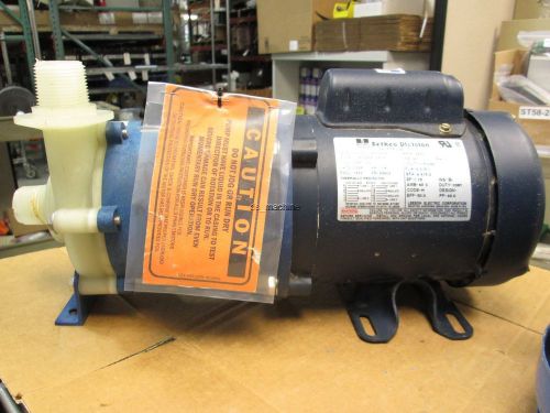 Sethco 342-fvaa end suction magnetic drive pump 20gpm 28&#039; head 1/4hp 1&#034; x 1&#034; for sale