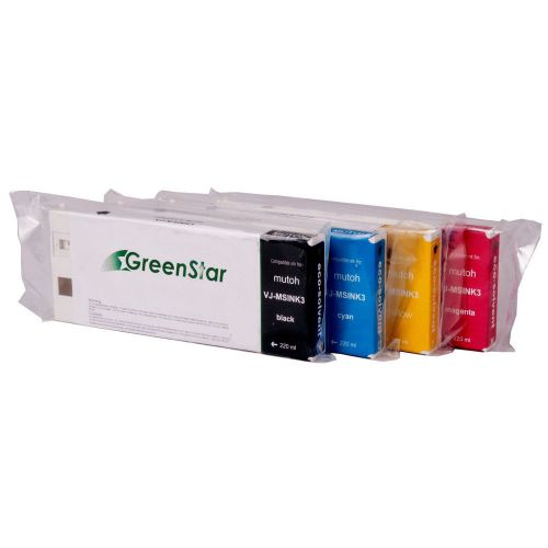 Valuejet 1204, 1604 &amp; 1614 eco greenstar ink starter kit - 440 ml for sale
